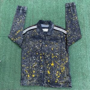Splatter Paint Denim Jacket